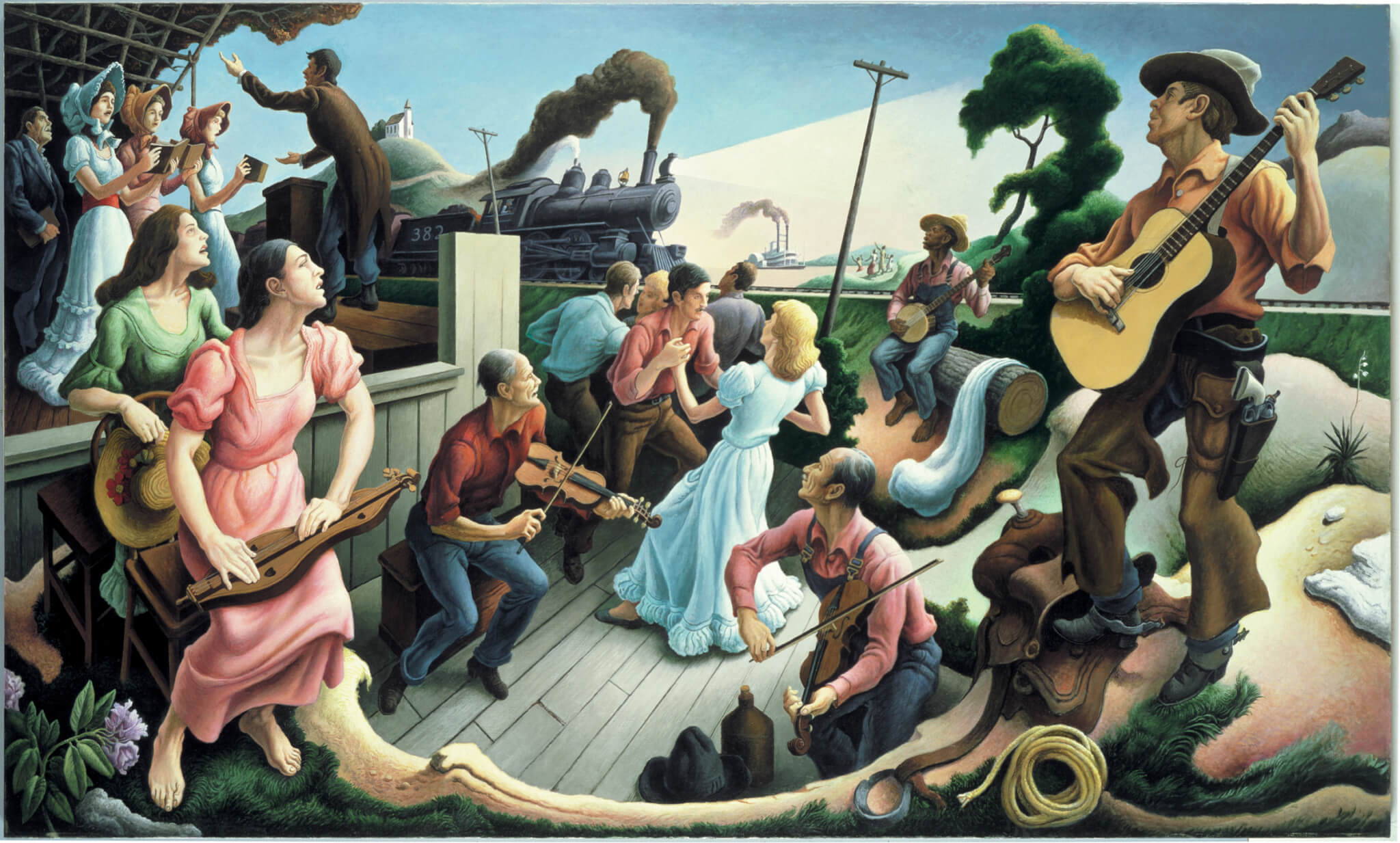 Thomas Benton, "The Source of Country Music"